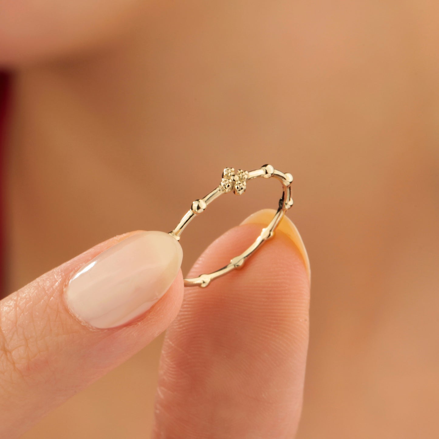 14K Stoneless Thin Gold Ring