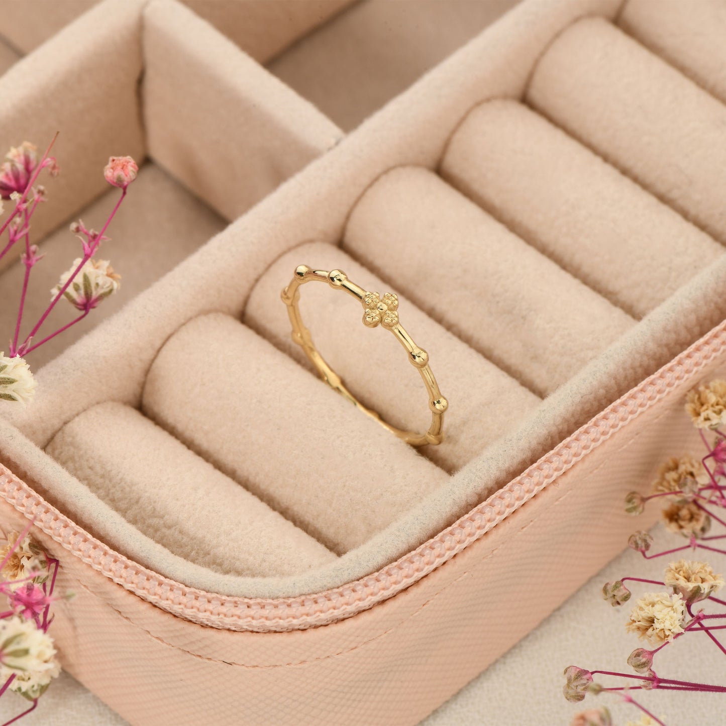 14K Stoneless Thin Gold Ring