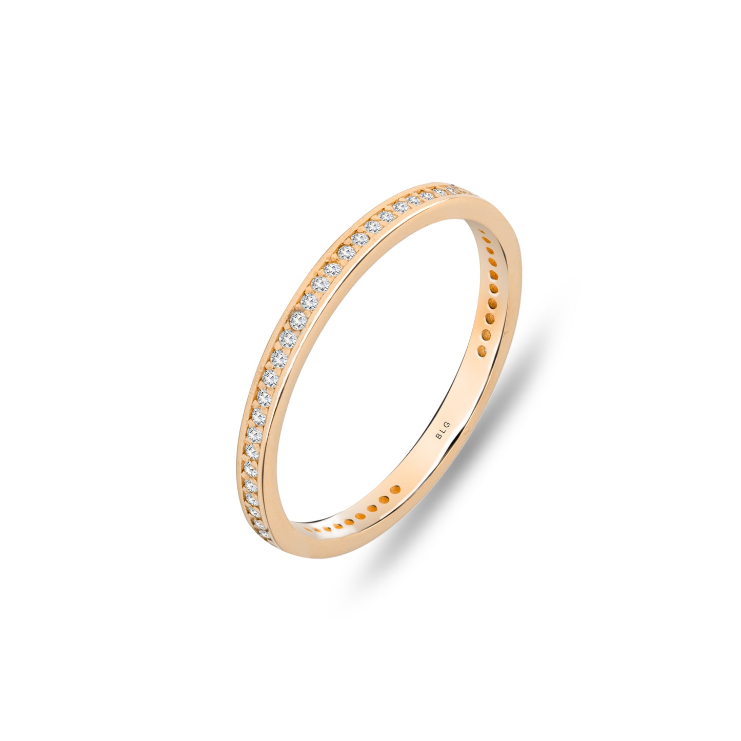 Channel Setting Eternity Wedding Ring