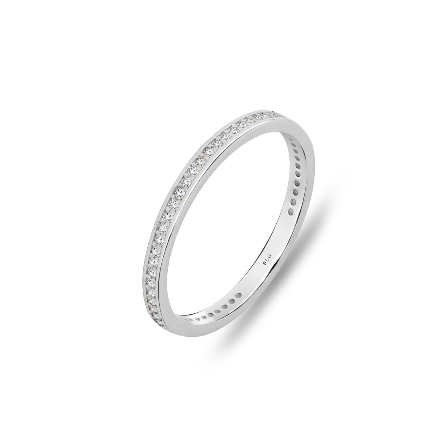 Channel Setting Eternity Wedding Ring