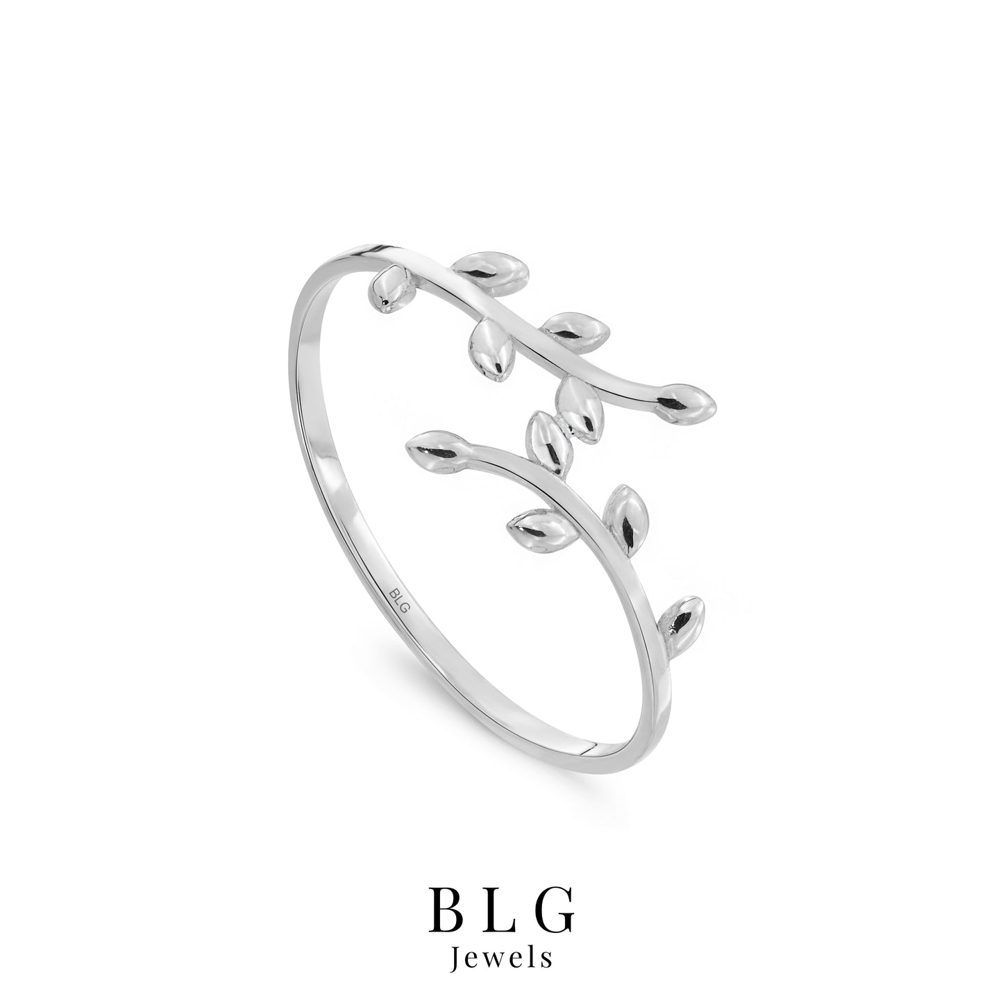 14K Leaf Figured Gold Ring