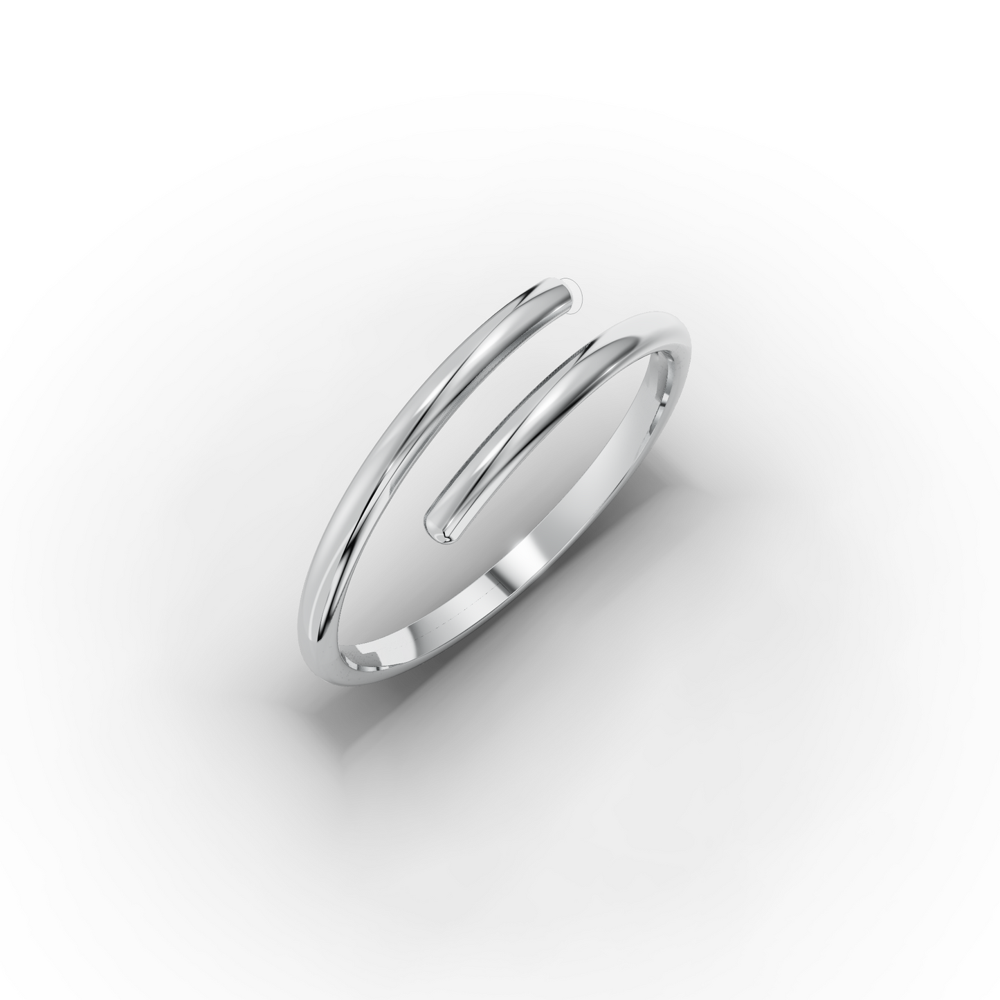 Minimalist 14K Solid Gold Ring