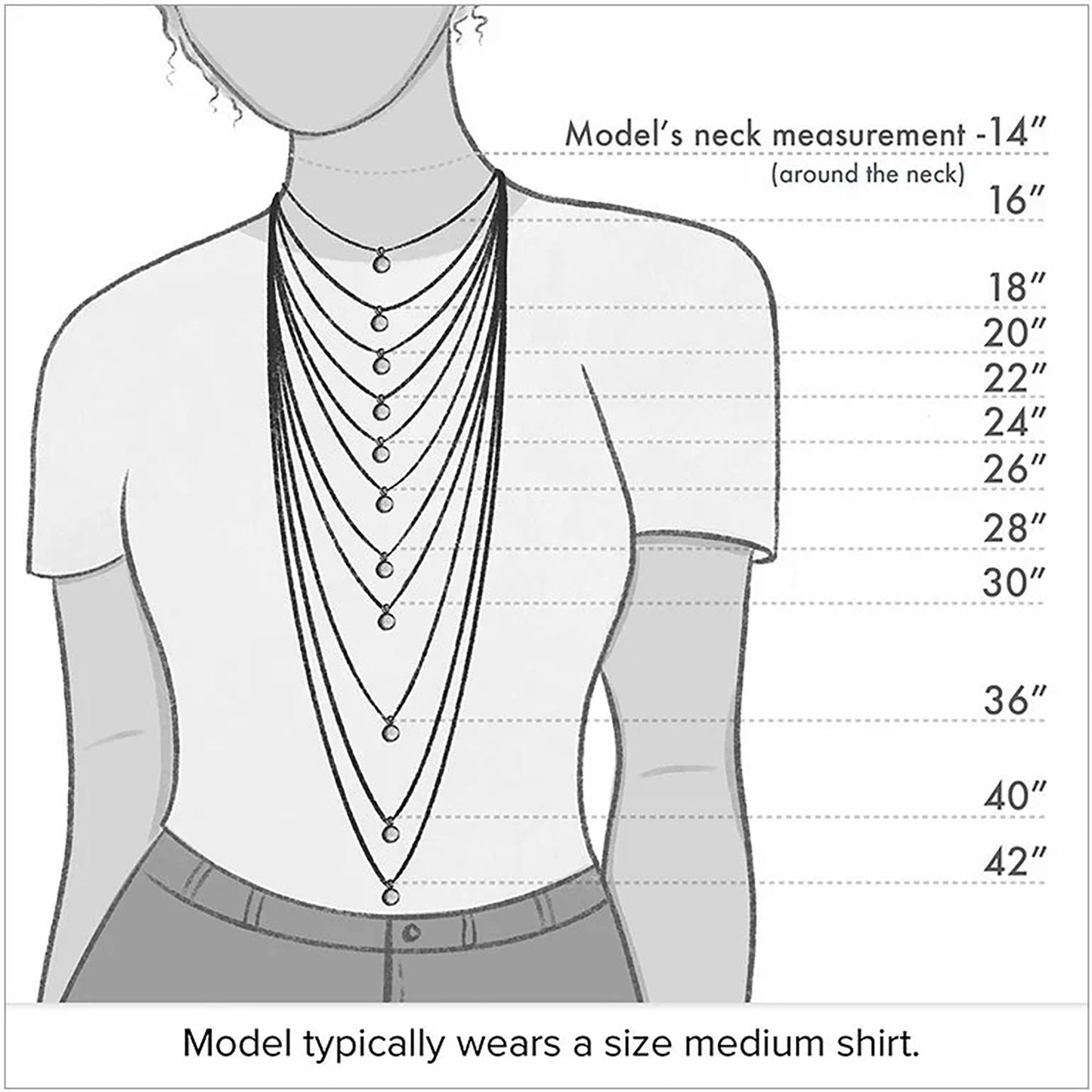 BLGJewels Women Charm Size Chart