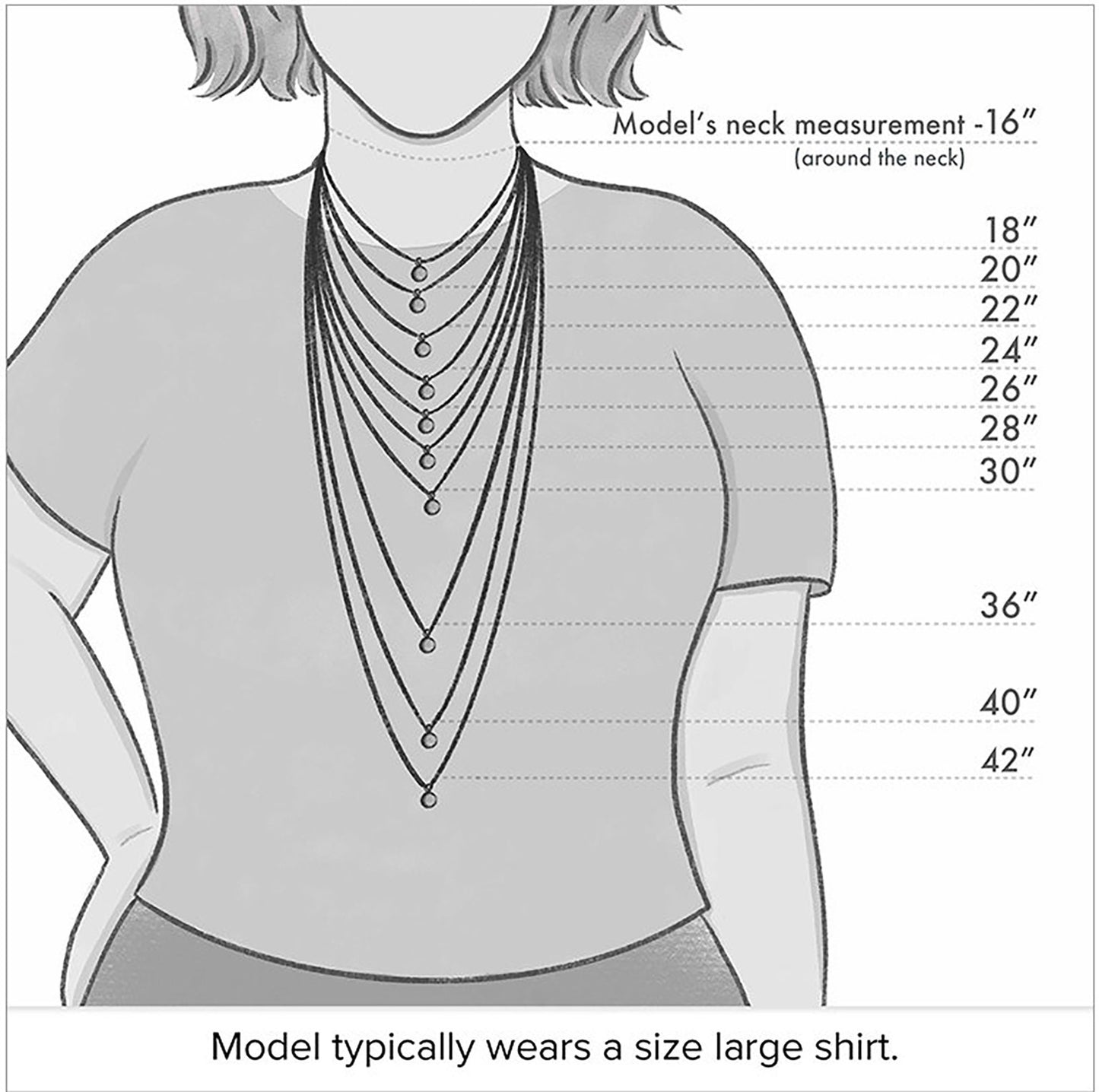 BLGJewels Women Charm Size Chart