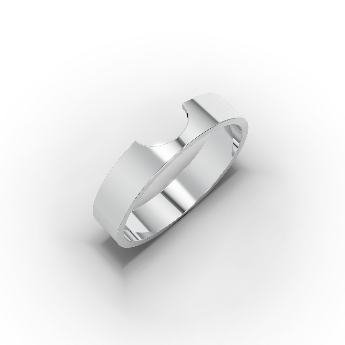 14K Solid Gold Band Ring