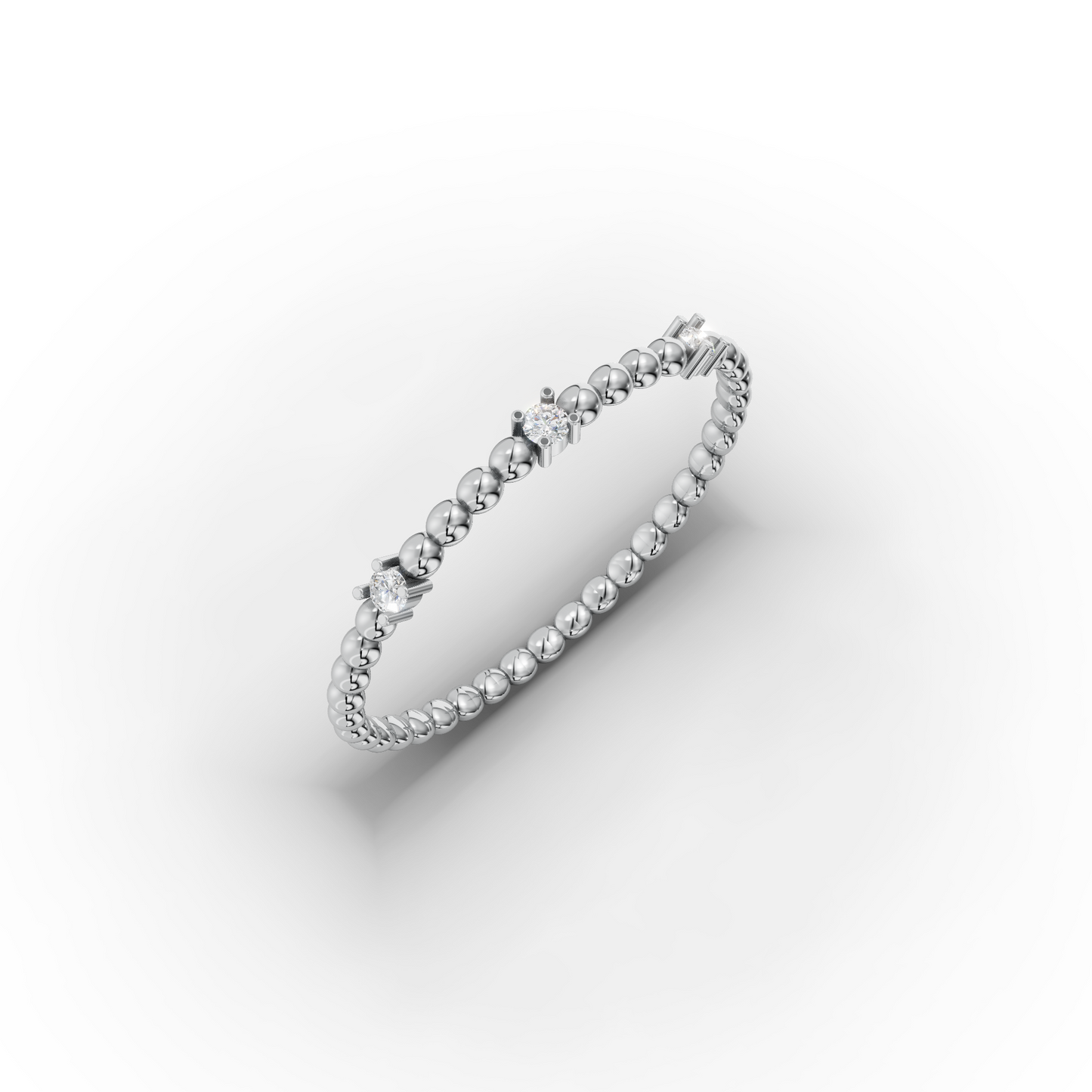 14K Stackable Solid Gold Zircon Ring